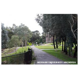Grounds near Monash Science Centre and lake, Clayton campus