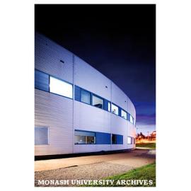 Australian Synchrotron Centre at dusk