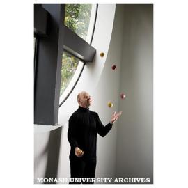 Mathematics lecturer Dr Burkard Polster who has authored the book 'The Mathematics of Juggling'