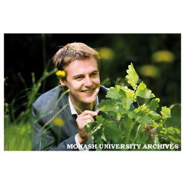 Hugh Evans, Monash alumnus, Young Australian of the Year 2004 and founder of the Oaktree Foundation.