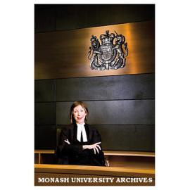 Chief Justice Marilyn Warren, Monash alumna and squash champion