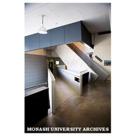 Interior of Faculty of Art & Design, Caulfield campus.