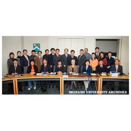 Delegation from the Beijing Foreign Studies University with Professor Stephanie Fahey (Deputy Vice-Chancellor and Vice-President International)