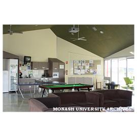 Common room in the Residential Pavillion, Berwick campus