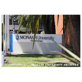 Entrance to Monash University, Caulfield campus