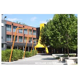 Courtyard outside Building E (Faculty of Art Design and Architecture)