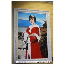 Portrait of The Honourable Chief Justice Marilyn Warren, by Charlotte Clemens.