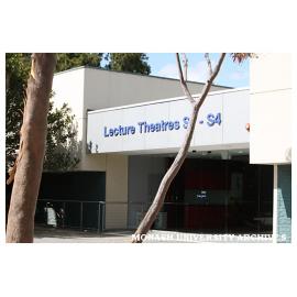 Science lecture theatres, Clayton campus.