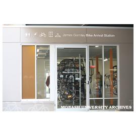 James Gormley Bike Arrival Station, Clayton campus.