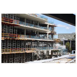 New Horizons building construction, Clayton campus