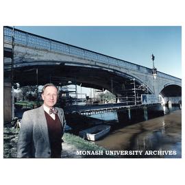 Professor Brian Cherry, consultant on the Morell Street Bridge restoration.