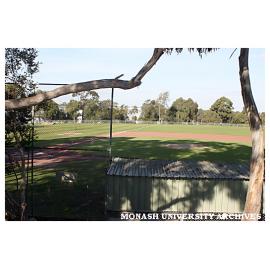Baseball diamond, Clayton campus