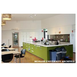 Western Hall A (WHA) kitchen and dining area, Gippsland campus