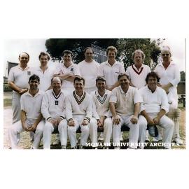 Monash University Cricket Club Veterans' XI 'F' turf premiers 1994-95