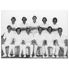 Monash University Cricket Club 1st grade 1972-73