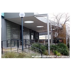 Outside Student Union (Building 3N), Gippsland campus