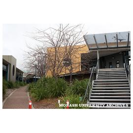 Looking towards 1E and 2N, Gippsland campus
