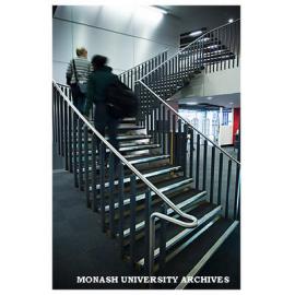 Interior of Hargrave-Andrew library, Clayton campus