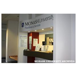 Facilities and Services counter, Berwick campus