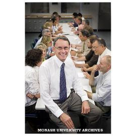 Associate Professor Geoff Rose from the Institute of Transport Studies at TR@M "reconnection" conference.