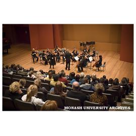 Music performance at the Music Auditorium for the 2005 Open day at Clayton campus.