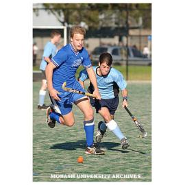 Hockey players at Southern University Games, 2005