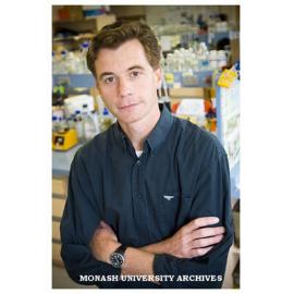 Dr Tim Stinear, researching the complete DNA sequence of a flesh-eating bacterium that causes Buruli (Bainsdale) Ulcer.