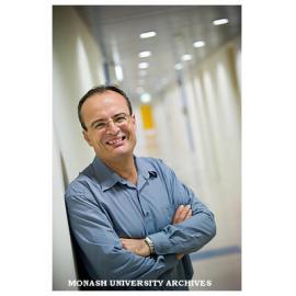 Professor Leone Spiccia, Deputy Head of the School of Chemistry and winner of the Postgraduate Supervision Award 2005.