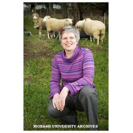 Professor Els Meeusen, researcher of gastrointestinal parasites in sheep