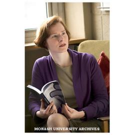 Dr Simone Murray, lecturer in Communications and Media and winner of the international SHARP DeLong book prize for the best work in print culture for 2004.