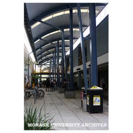 Engineering buildings walkway - between Building 33 (right) and Building 32 (left)