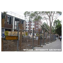 Demolition of Central Science building, Clayton campus