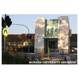 Sports and Recreation Centre entrance, Clayton campus