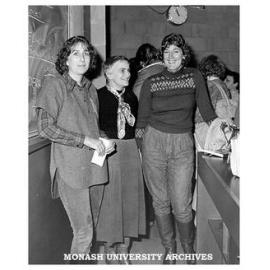 Faculty of Education staff; Monica Slattery, Mary Nixon and Sally Kent