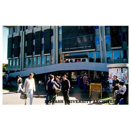Students outside David Derham School of Law