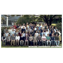 Chemical Engineering staff and 4th year students.