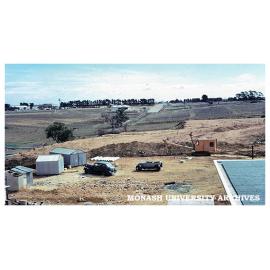 View from Deakin Hall looking west to campus