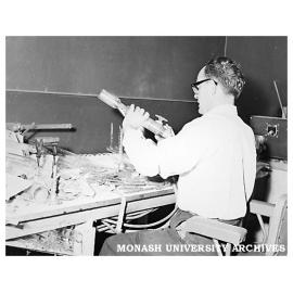 Bill Matchan, Senior Technical Officer and glassblower, Department of Chemistry