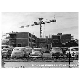 Senior Chemistry building under construction 1961