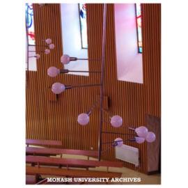 Light fittings in Religious Centre, Clayton campus