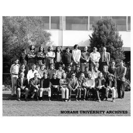 Chemical Engineering staff and students 1972