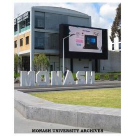 Big screen, Campus Centre, Clayton