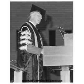 Professor Donald Stranks, Vice-Chancellor of Adelaide University