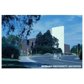 Alexander Theatre from ring road, Clayton campus