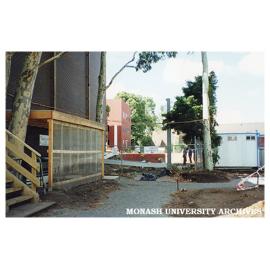 Alterations to Matheson Library entrance and after hours book return chutes, Clayton campus