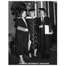 Professor Jean Whyte and graduates