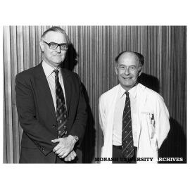 Professor Hugh Dudley and Associate Professor John Masterton, Department of Surgery