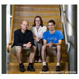 Tall Poppy Award winners Dr Wouter Schellart, Dr Michelle Dunstone and Dr Daniel Price