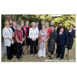 Professor Elizabeth Blackburn with fellow panellists from the Women in Research forum