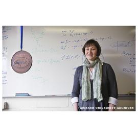 Professor Kate Smith-Miles, winner of the 2010 Australian Mathematical Society medal